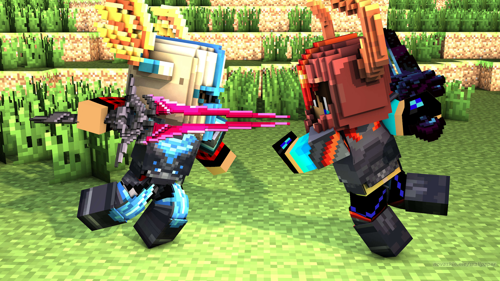 Битва в МАЙНКРАФТЕ